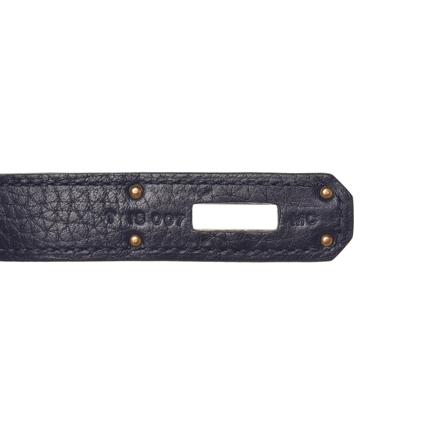 Hermes Taurillon Clemence Kelly Retourne 28 Bleu Nuit 9 of 10