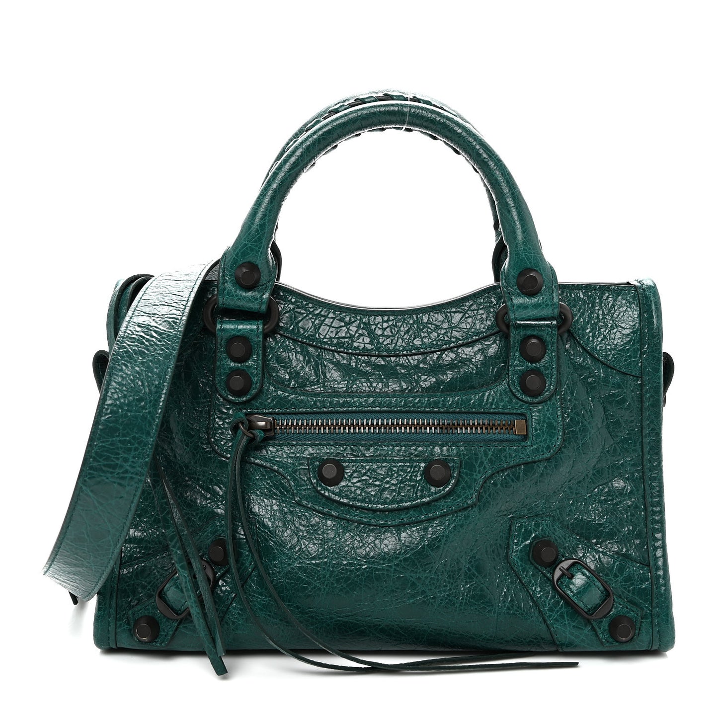 Agneau Arena Classic Hardware Le City Mini Dark Emerald
