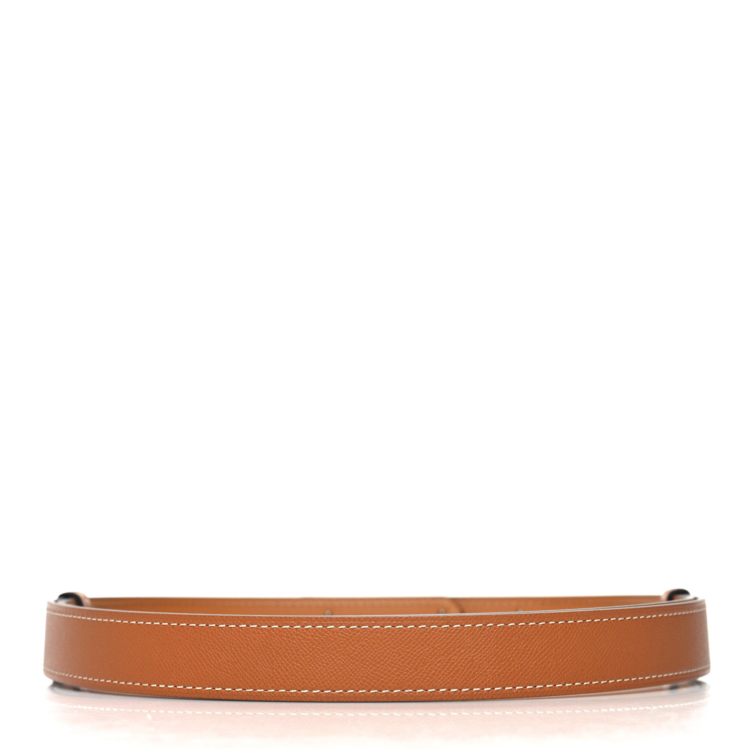 Hermes Madame Calfskin O'Kelly Belt Gold 2 of 3