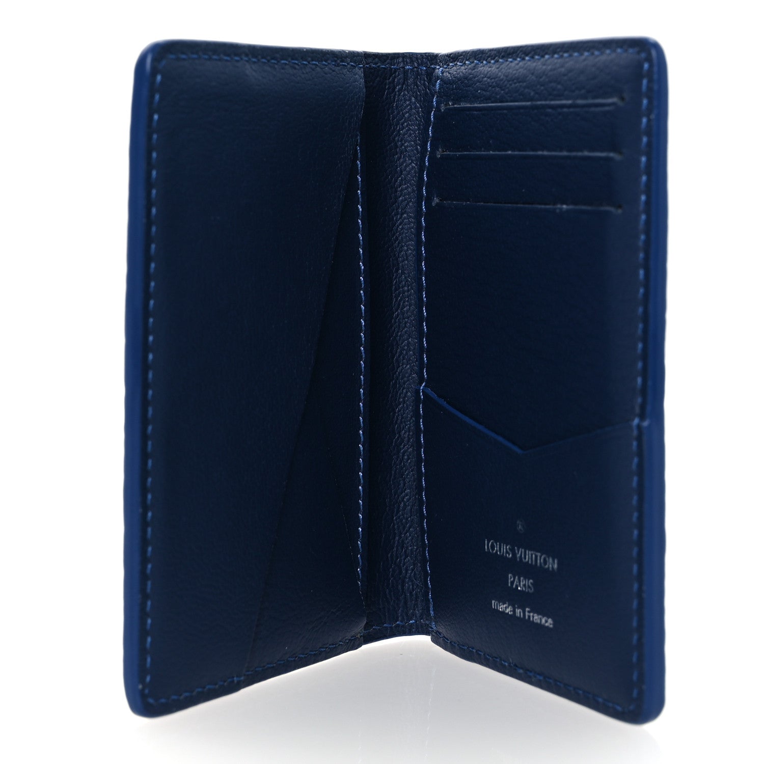 Louis Vuitton Alligator Pocket Organizer Frozen Blue 5 of 7