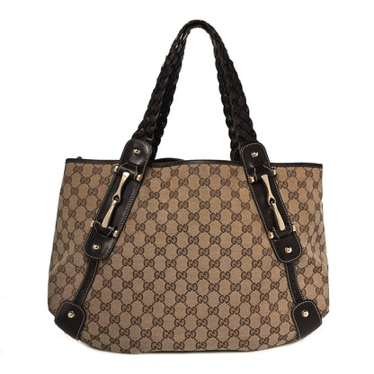 Gucci Monogram Medium Pelham Shoulder Bag Dark Brown 1 of 10