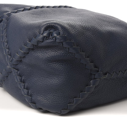 Bottega Veneta Cervo Deerskin Shoulder Bag Denim 6 of 9