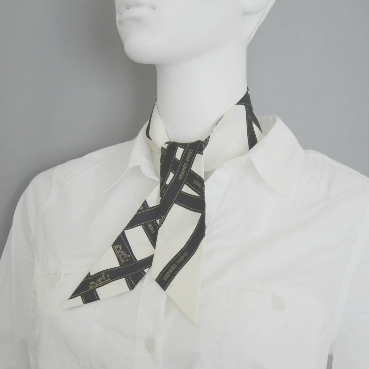 Hermes Silk Bolduc Twilly 2 of 5