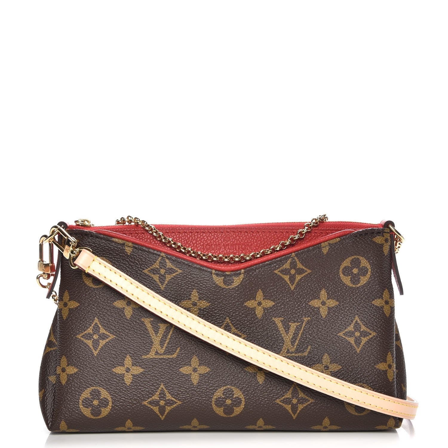 Louis Vuitton Monogram Pallas Clutch Cherry 1 of 7