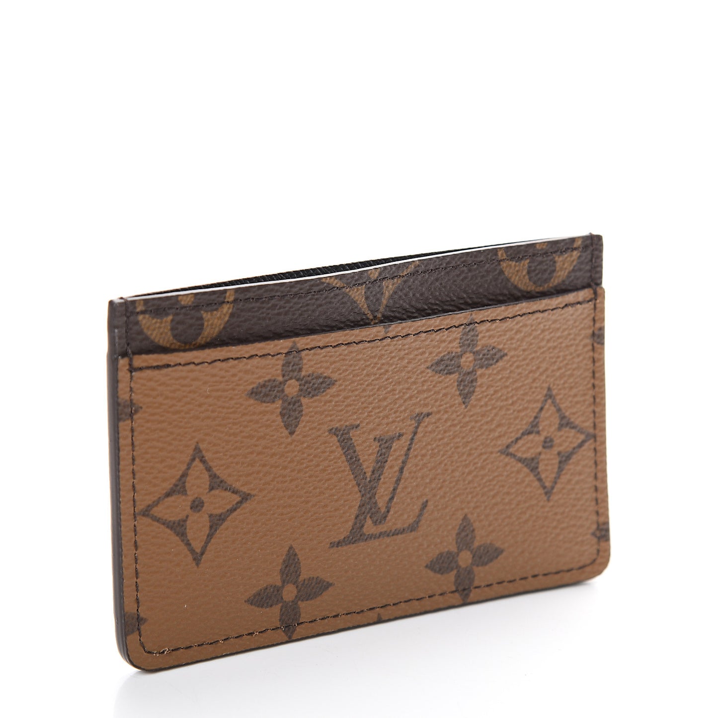 Reverse Monogram Card Holder