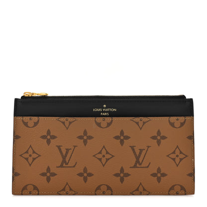 Louis Vuitton Reverse Monogram Slim Purse 1 of 10