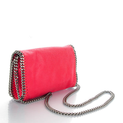 Stella McCartney Shaggy Deer Falabella Crossbody Bag Cherry 3 of 7
