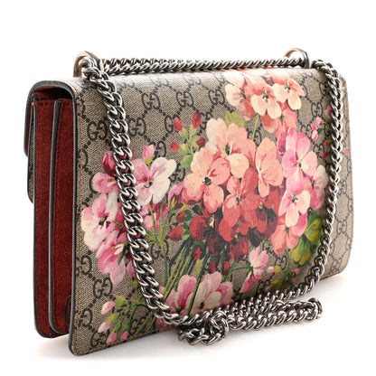 Gucci GG Supreme Monogram Blooms Small Dionysus Shoulder Bag Beige Multicolor Dry Rose 3 of 10