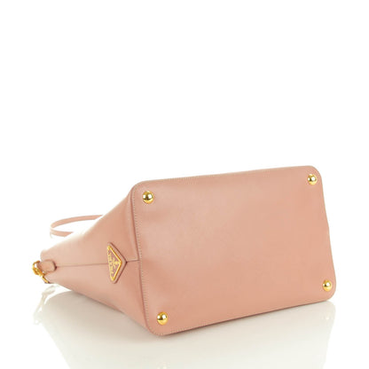 Prada Saffiano Vernice Turn Lock Tote Orchidea 5 of 9