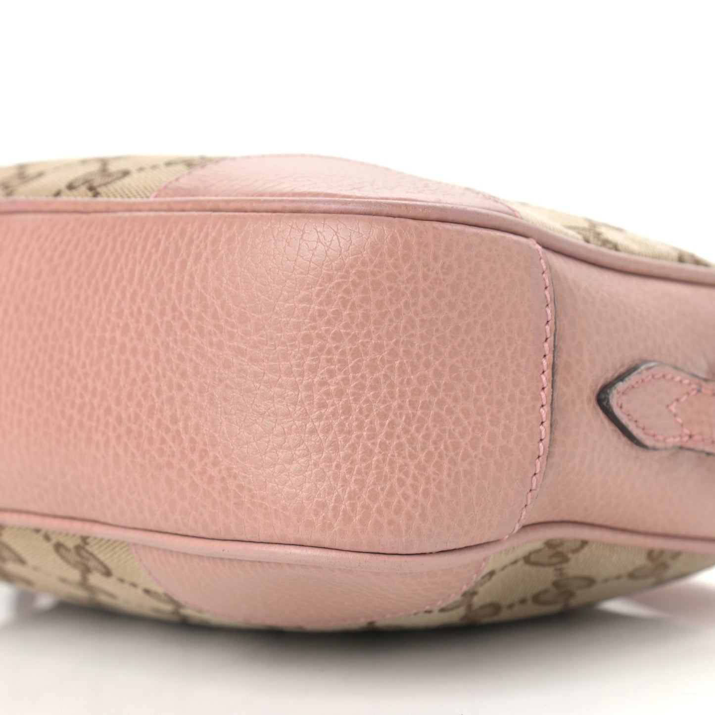 Monogram Mini Bree Messenger Bag Beige Soft Pink