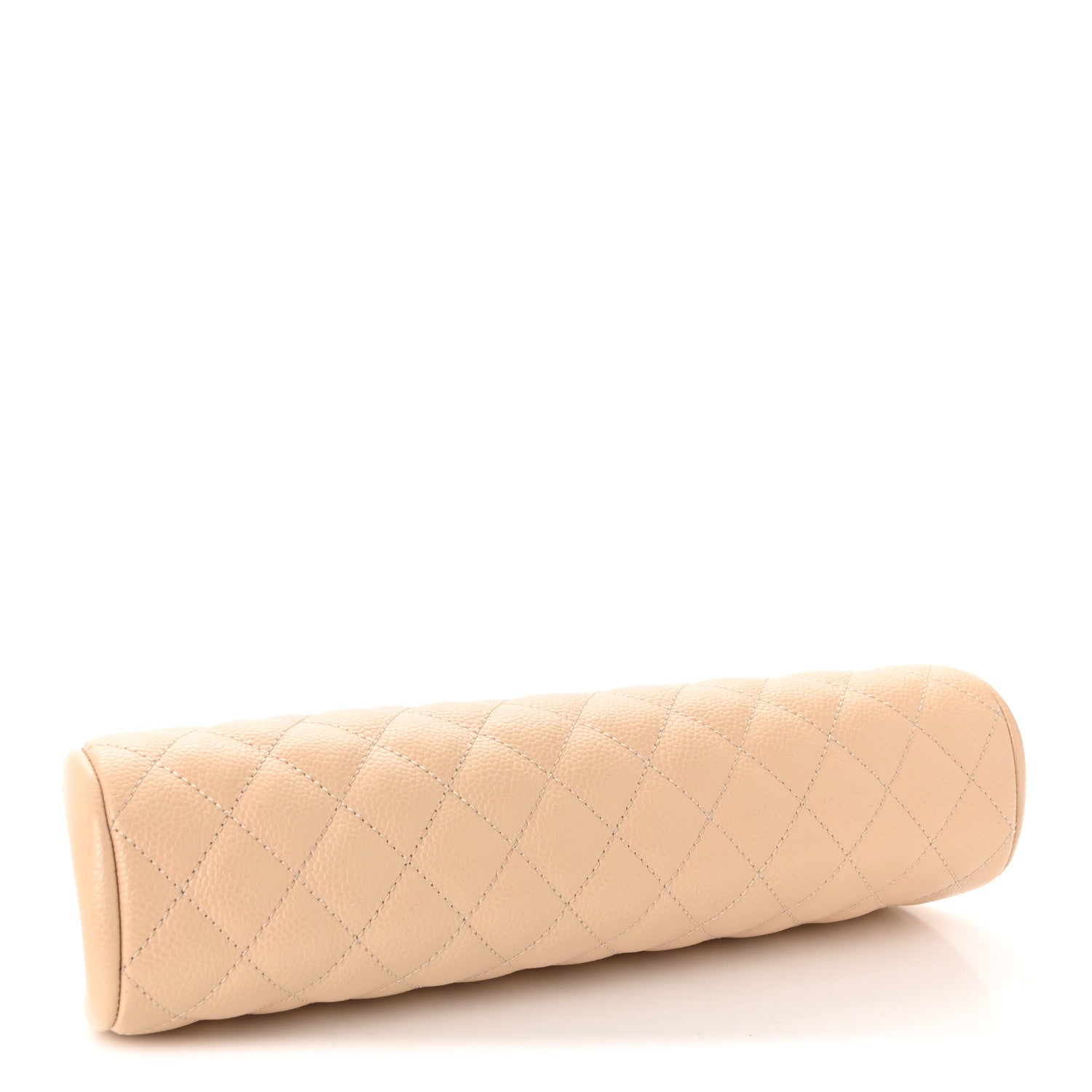 Chanel Caviar Quilted Timeless Clutch Light Beige 4 of 7