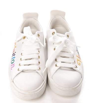 Louis Vuitton Calfskin Time Out New Wave Sneakers 38 White 13 of 13