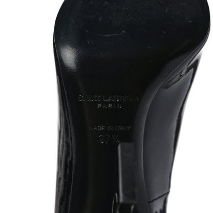 Saint Laurent Patent Opyum 110 Pumps 37.5 Black 6 of 7