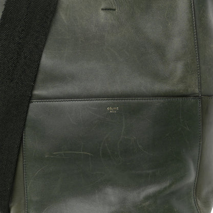 Celine Natural Calfskin Seau Sangle Bucket Green 8 of 14