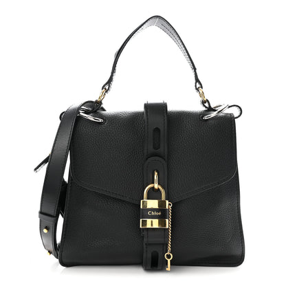 Chloe Grained Calfskin Medium Aby Day Shoulder Bag Black 1 of 10