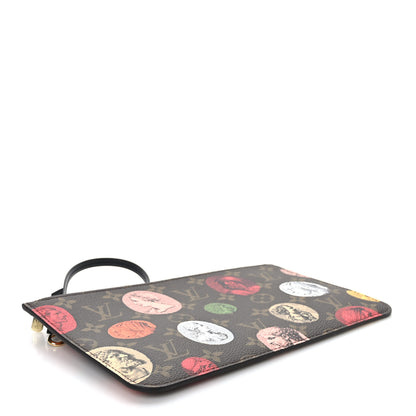 Louis Vuitton x FORNASETTI Monogram Cameo Neverfull MM GM Pochette 4 of 6