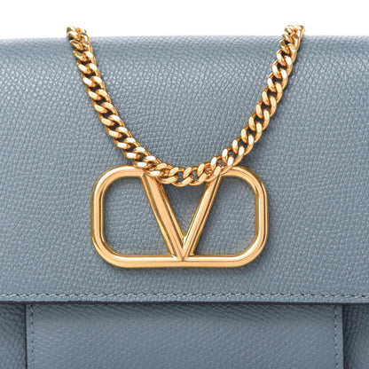 Valentino Garavani Grainy Calfskin VLogo Crossbody Bag Amadeus 9 of 9