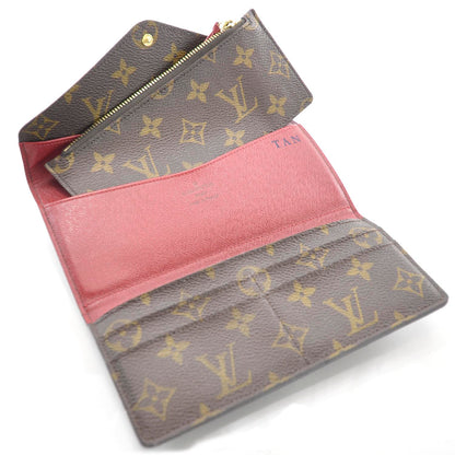 Louis Vuitton Monogram Josephine Wallet Red 5 of 7