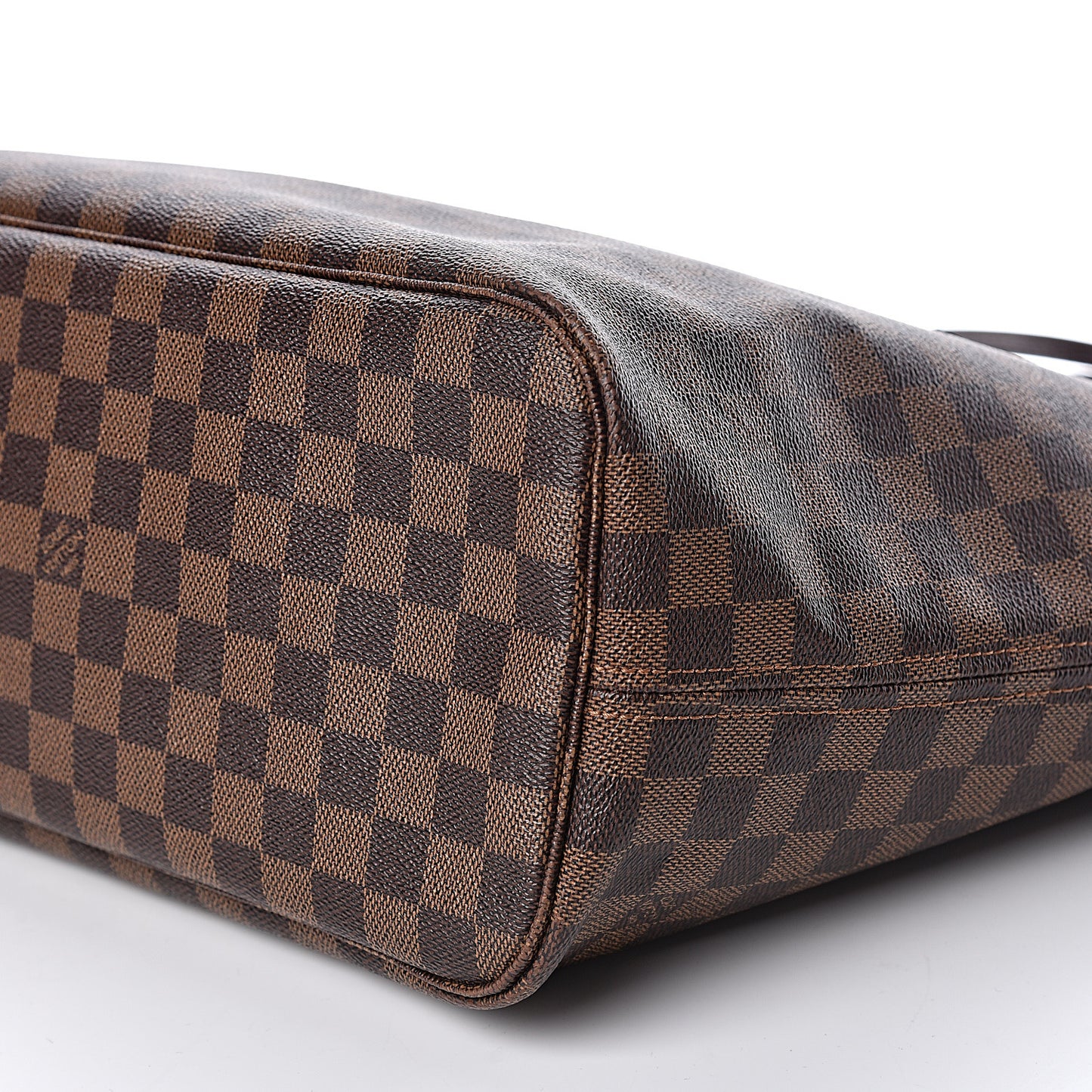 Damier Ebene Neo Neverfull MM Rose Ballerine