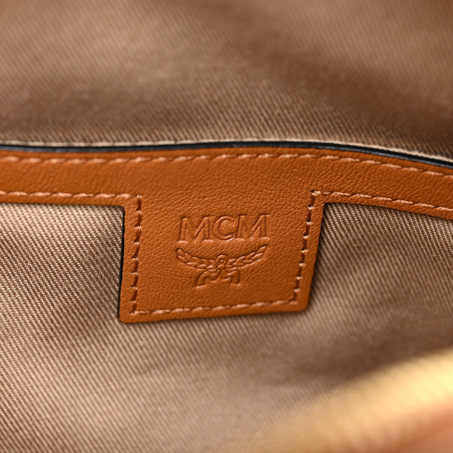Visetos Essential Small Disco Tote Cognac
