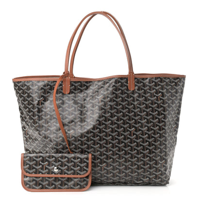 Goyard Goyardine Saint Louis GM Black Gold 1 of 9