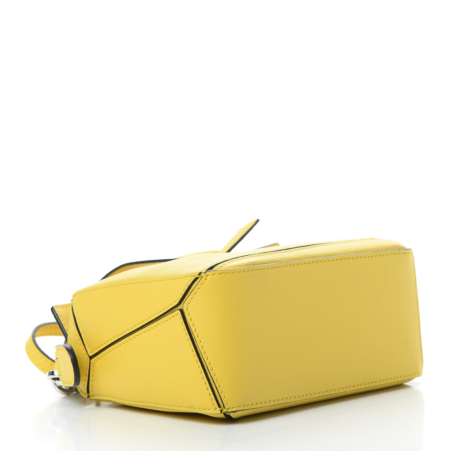 Loewe Calfskin Mini Puzzle Bag Yellow 4 of 10