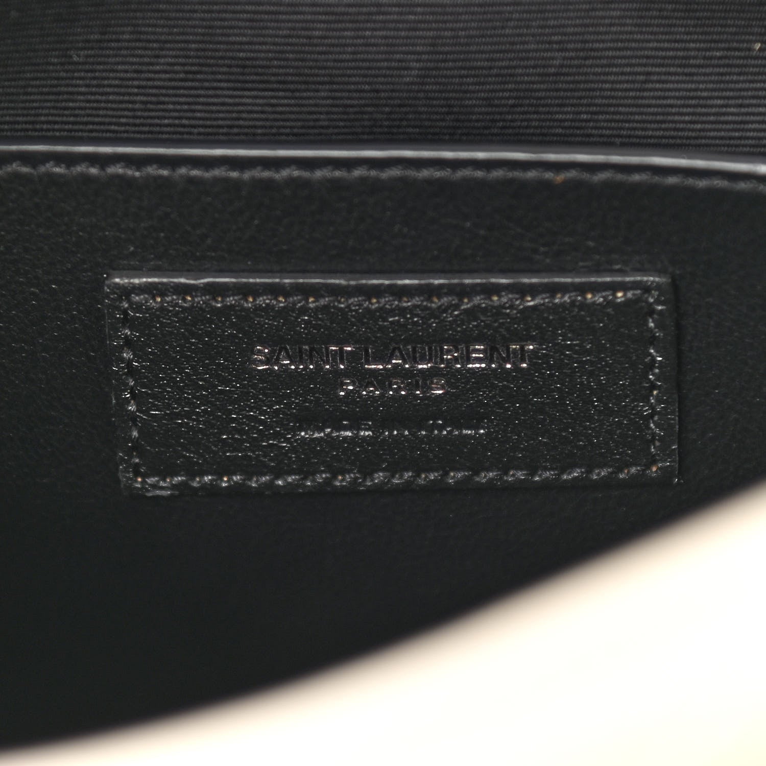 Saint Laurent Crinkled Calfskin Matelasse Monogram Baby Niki Chain Satchel Ivory 5 of 9