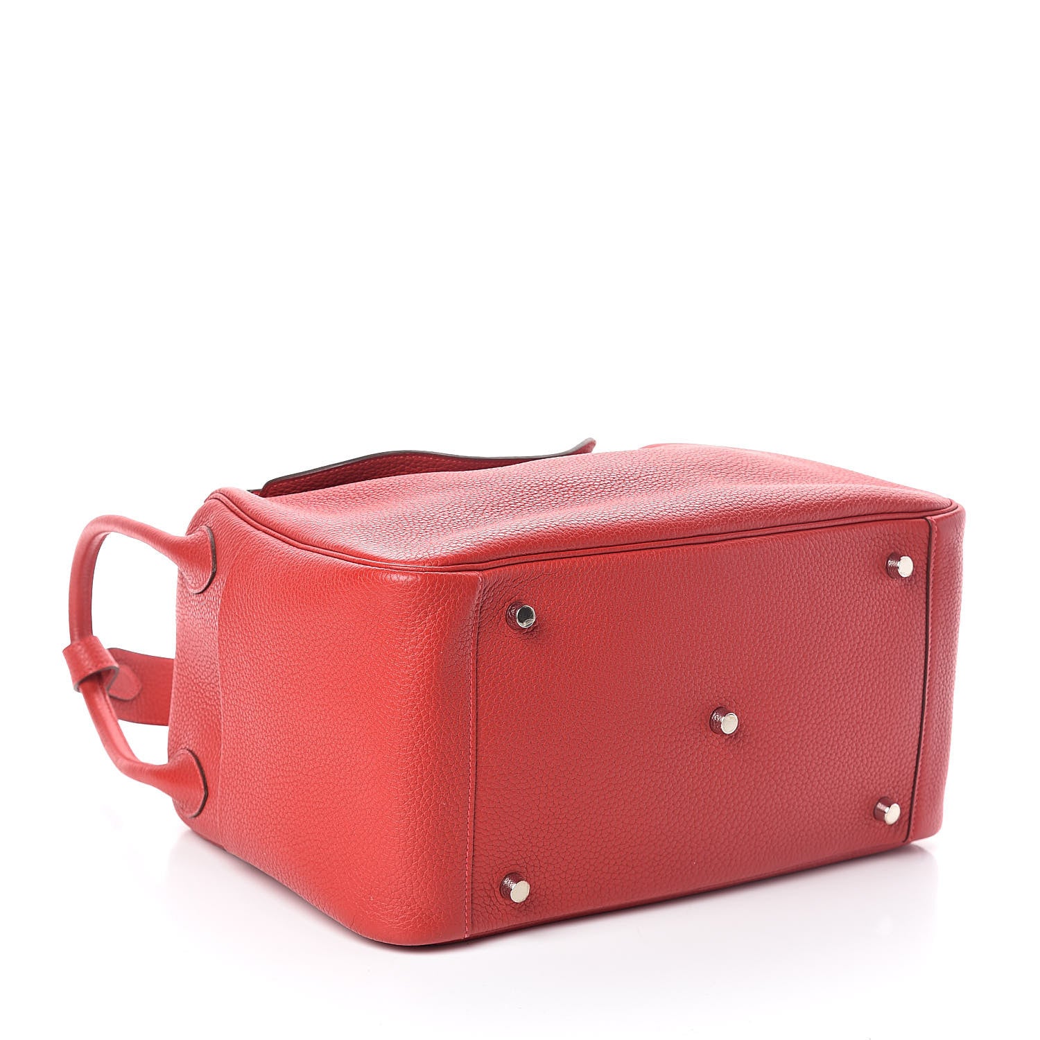 Hermes Taurillon Clemence Lindy 34 Rouge Casaque 4 of 9