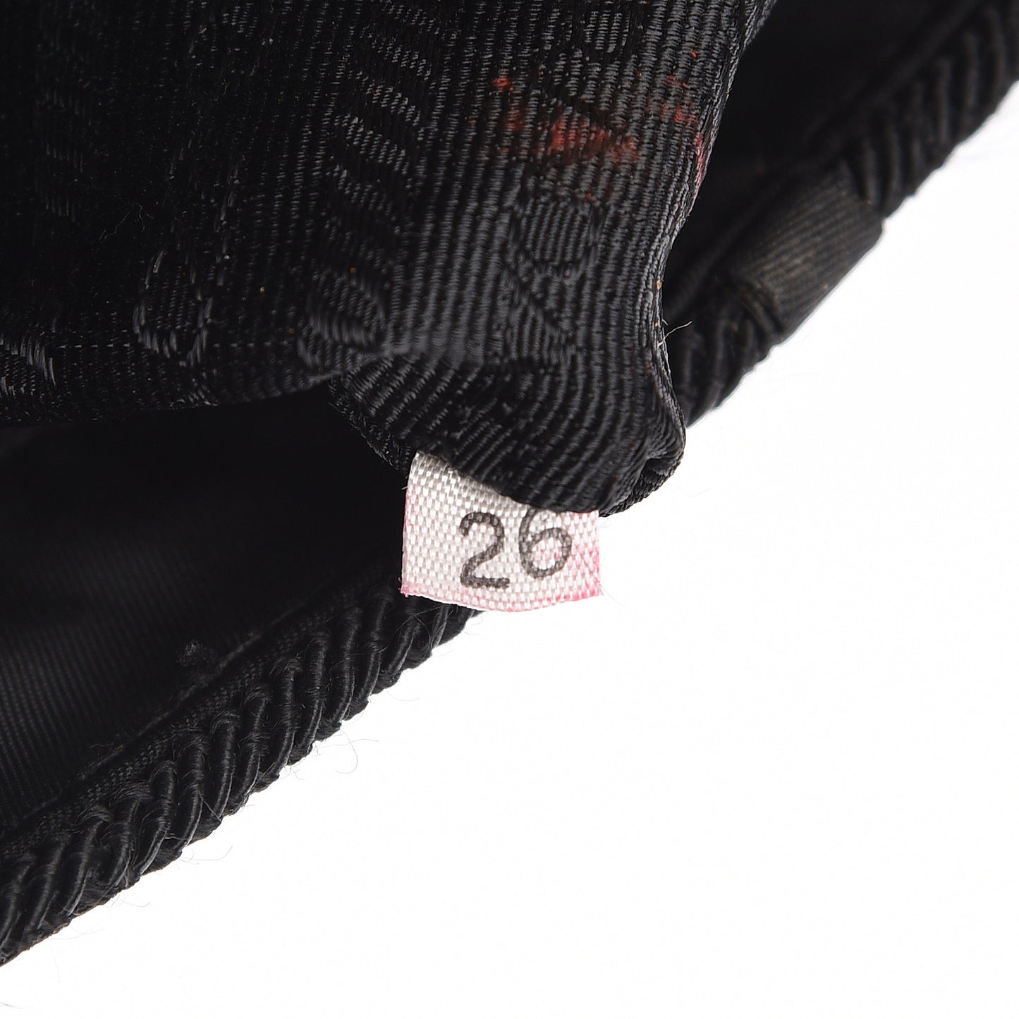 Tessuto Nylon Beaded Bag Black