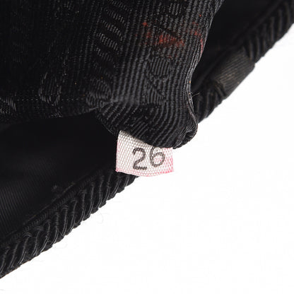 Prada Tessuto Nylon Beaded Bag Black 7 of 14