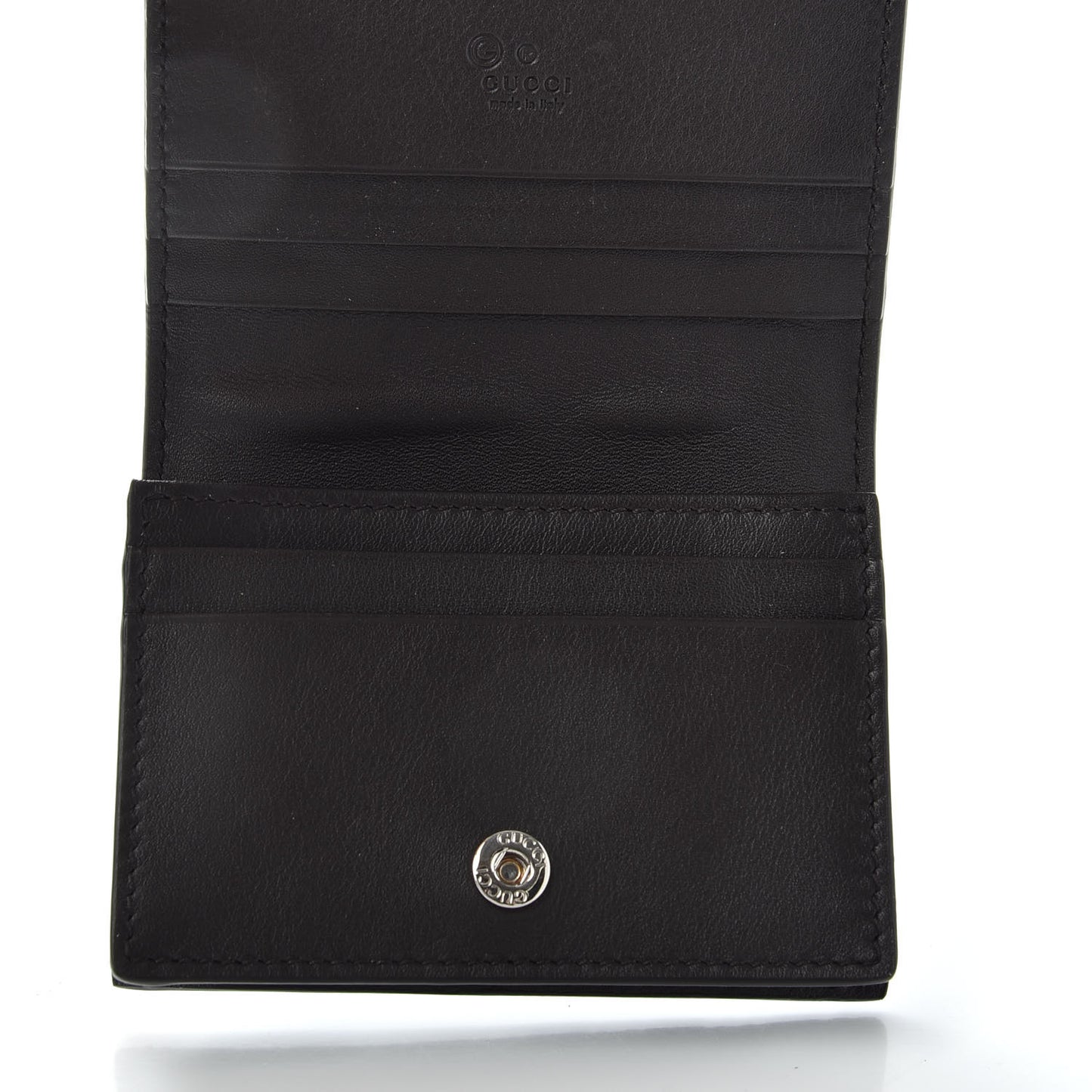 Microguccissima Card Case Wallet Testa di Moro