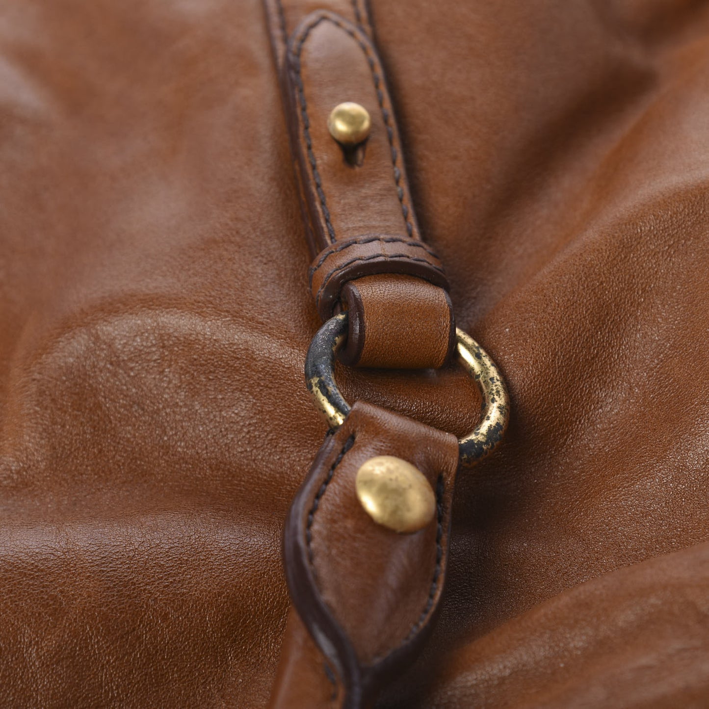 Vitello Medium Bow Bag Palissandro