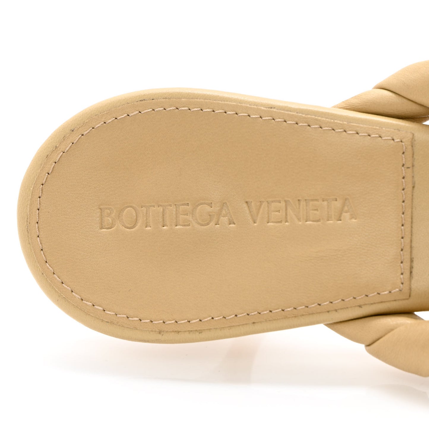 Nappa Dot Sandals 39 Cane Sugar