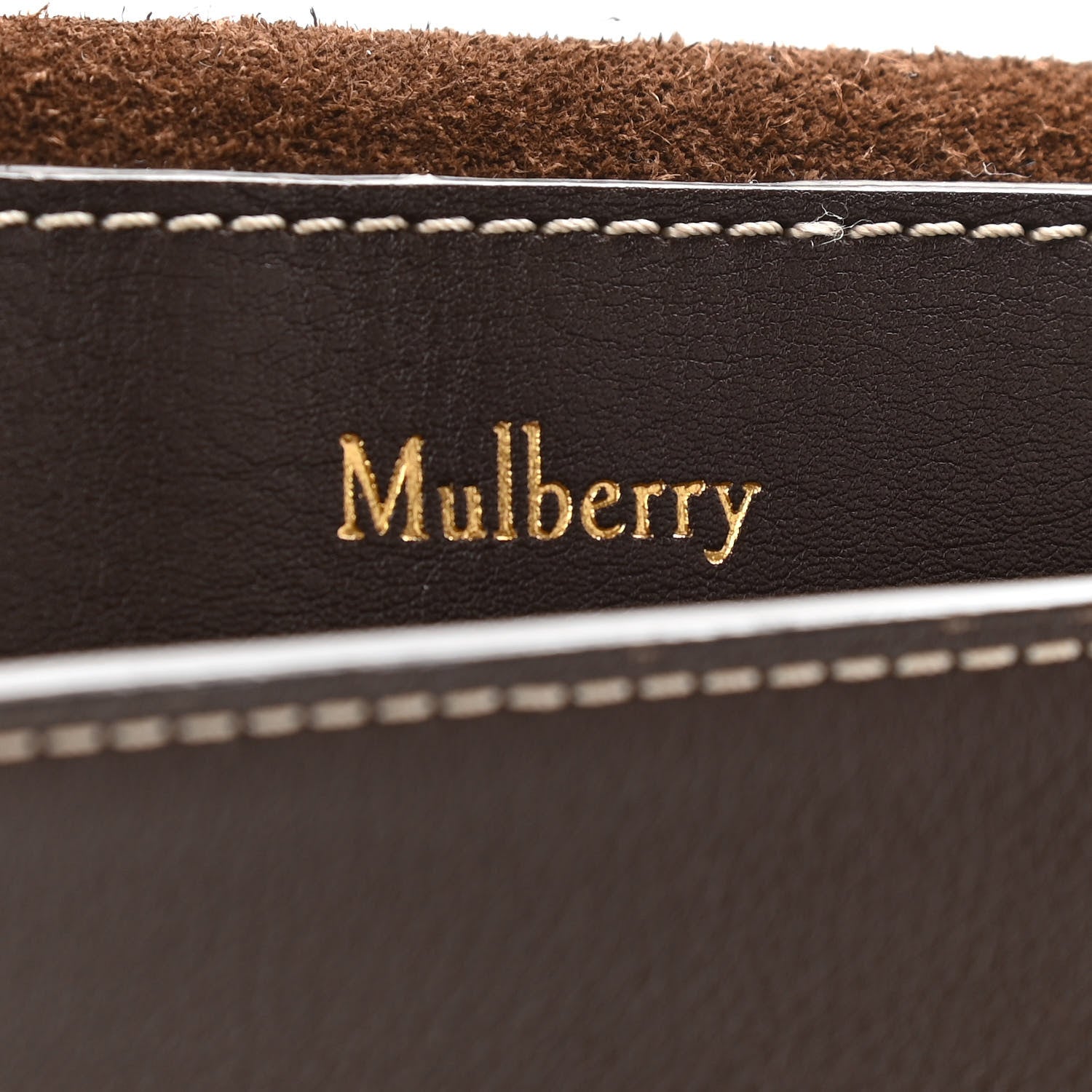 Mulberry Natural Grain Leather Amberley Satchel Chocolate 6 of 8