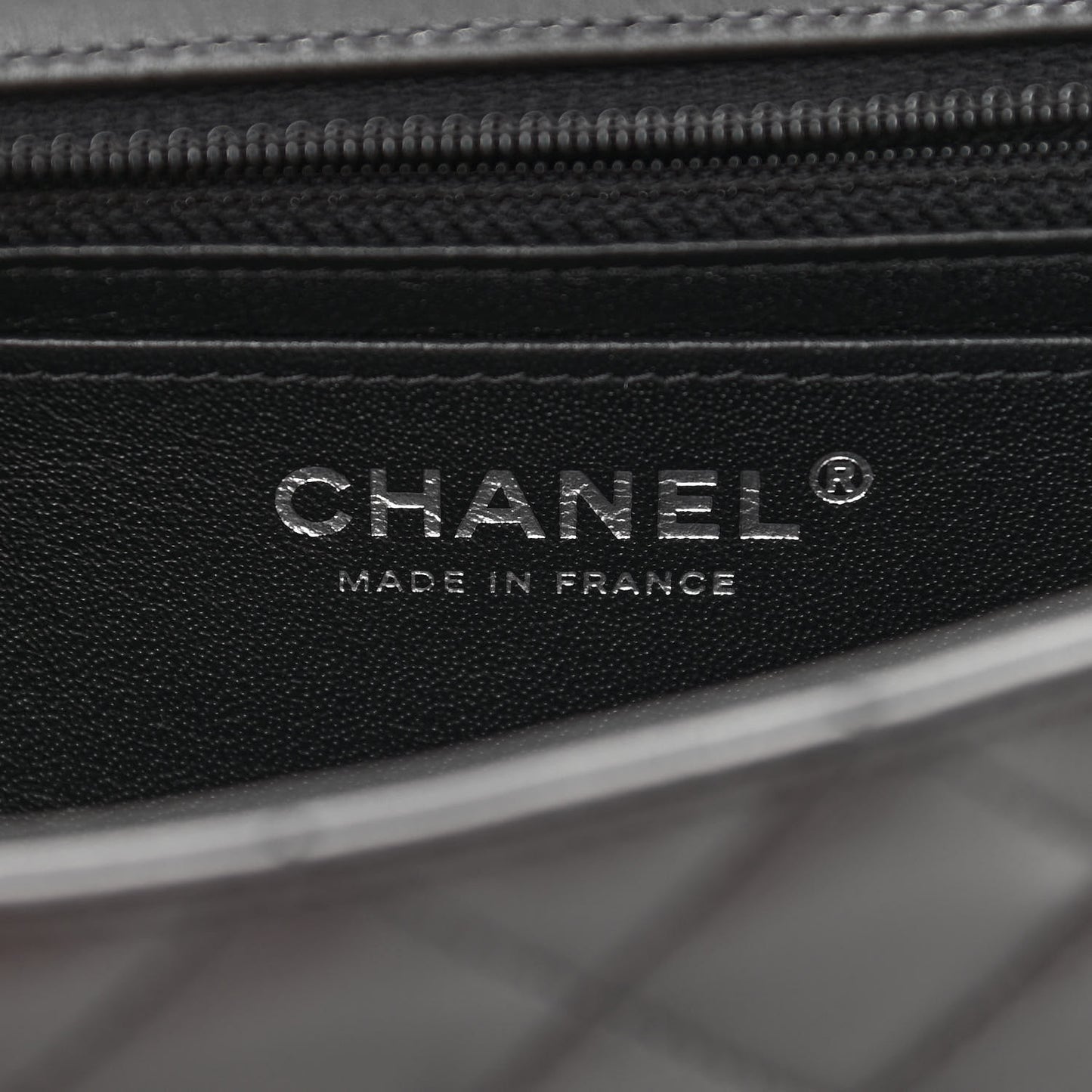 Lambskin Quilted Mini Rectangular Flap So Black