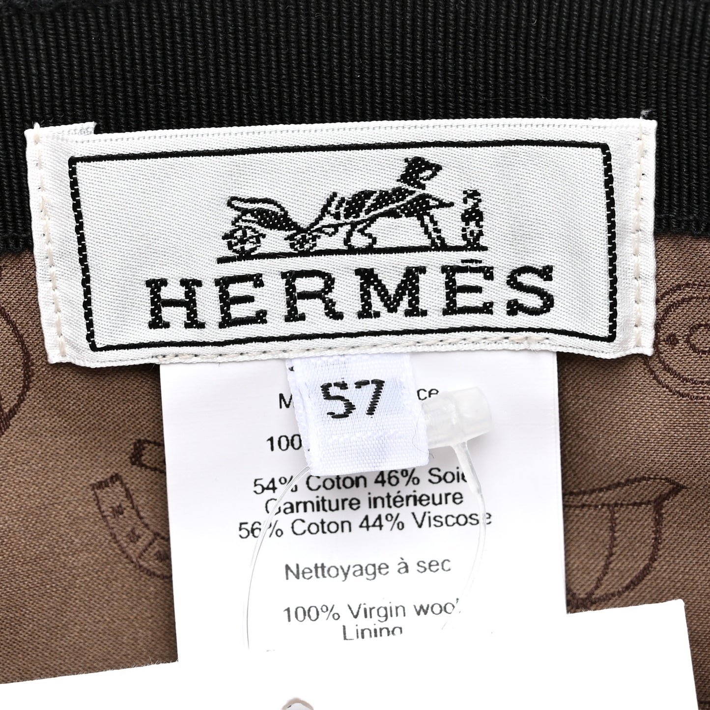 Cotton Canvas Serena Jump Cap 57 Black