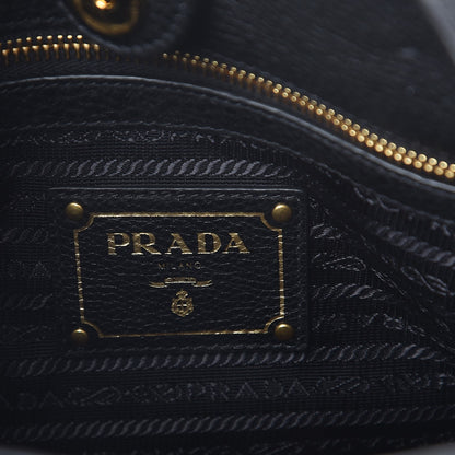 Prada Vitello Phenix Shopping Tote Black 7 of 9