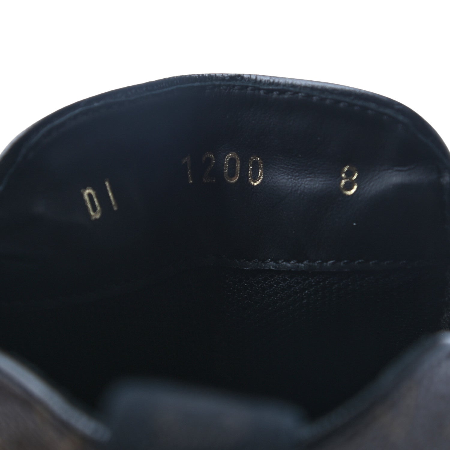 Louis Vuitton Monogram Black Ice Chelsea Boots 8 8 of 8
