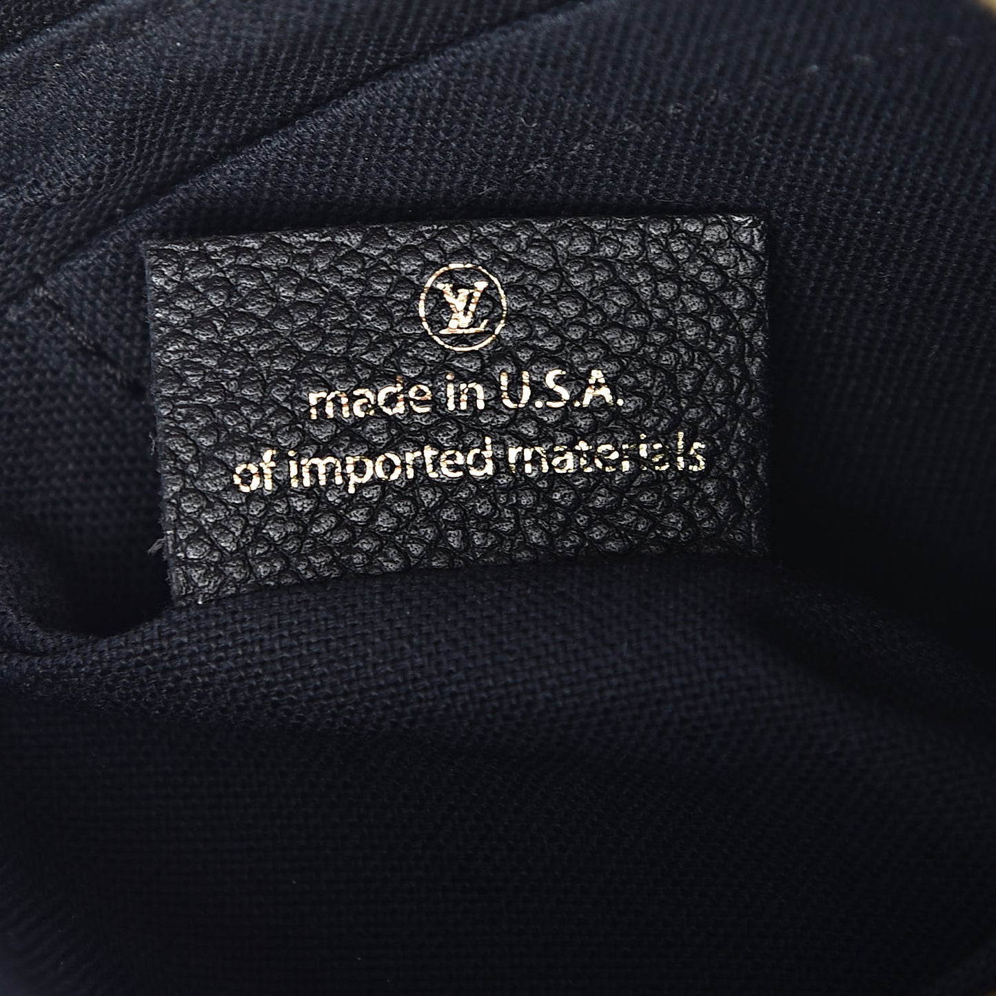 Monogram Pallas Clutch Black