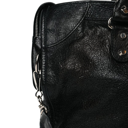 Balenciaga Agneau Classic Silver Hardware City Black 11 of 11