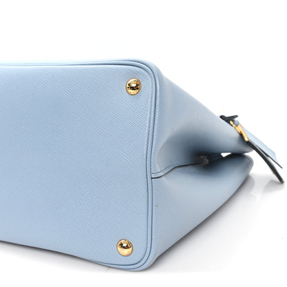 Prada Saffiano Cuir Large Double Bag Astrale 9 of 10