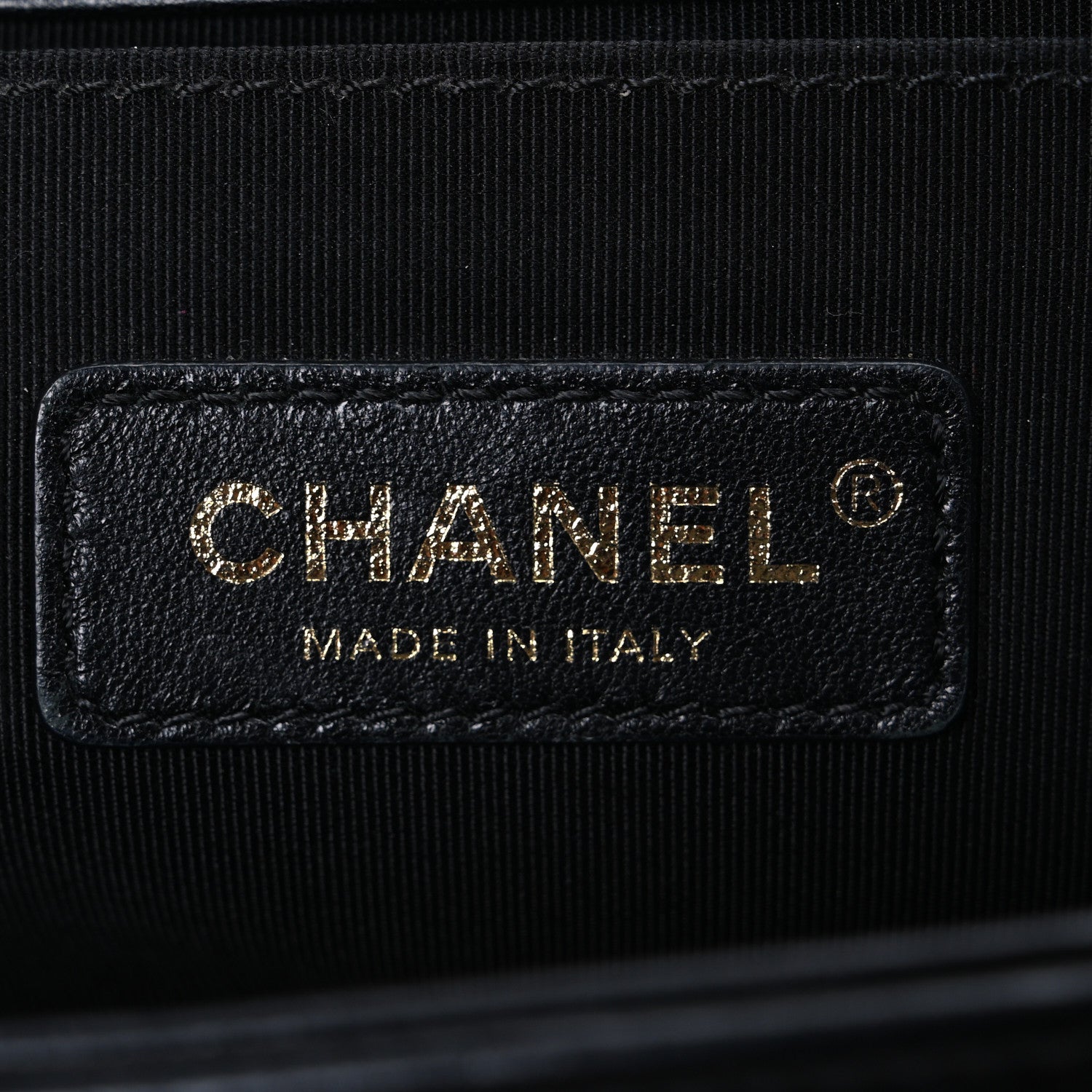 Chanel Lambskin Quilted Medium Boy Flap Black 6 of 10