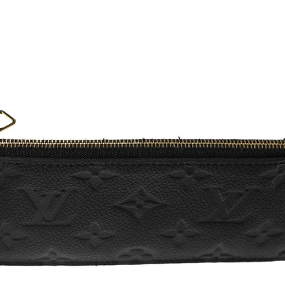 Louis Vuitton Empreinte Clemence Wallet Black 9 of 10