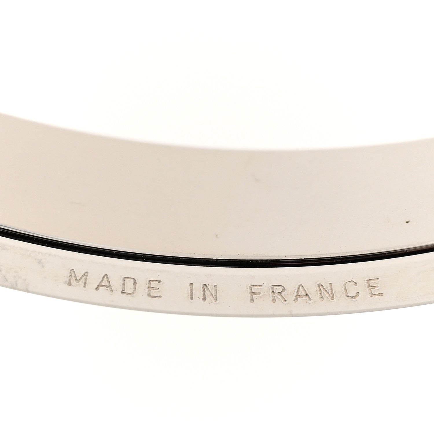 Hermes Enamel Narrow Clic Clac H Bracelet PM Rose Dragee 8 of 11