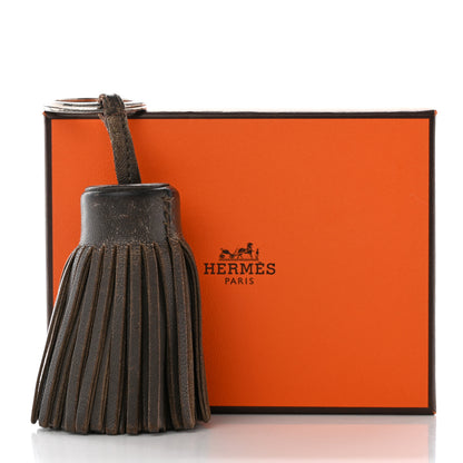 Hermes Lambskin Carmen Tassel Key Holder 8 of 8