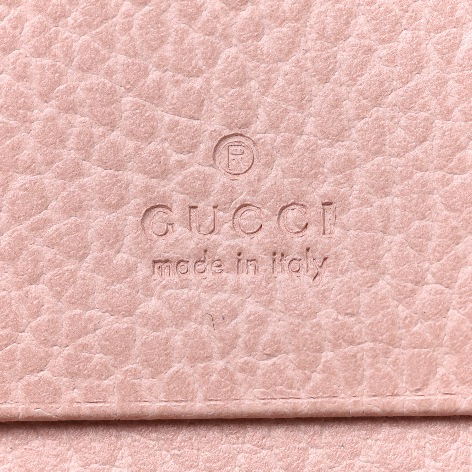 Gucci Dollar Calfskin GG Marmont Card Case Perfect Pink 6 of 7