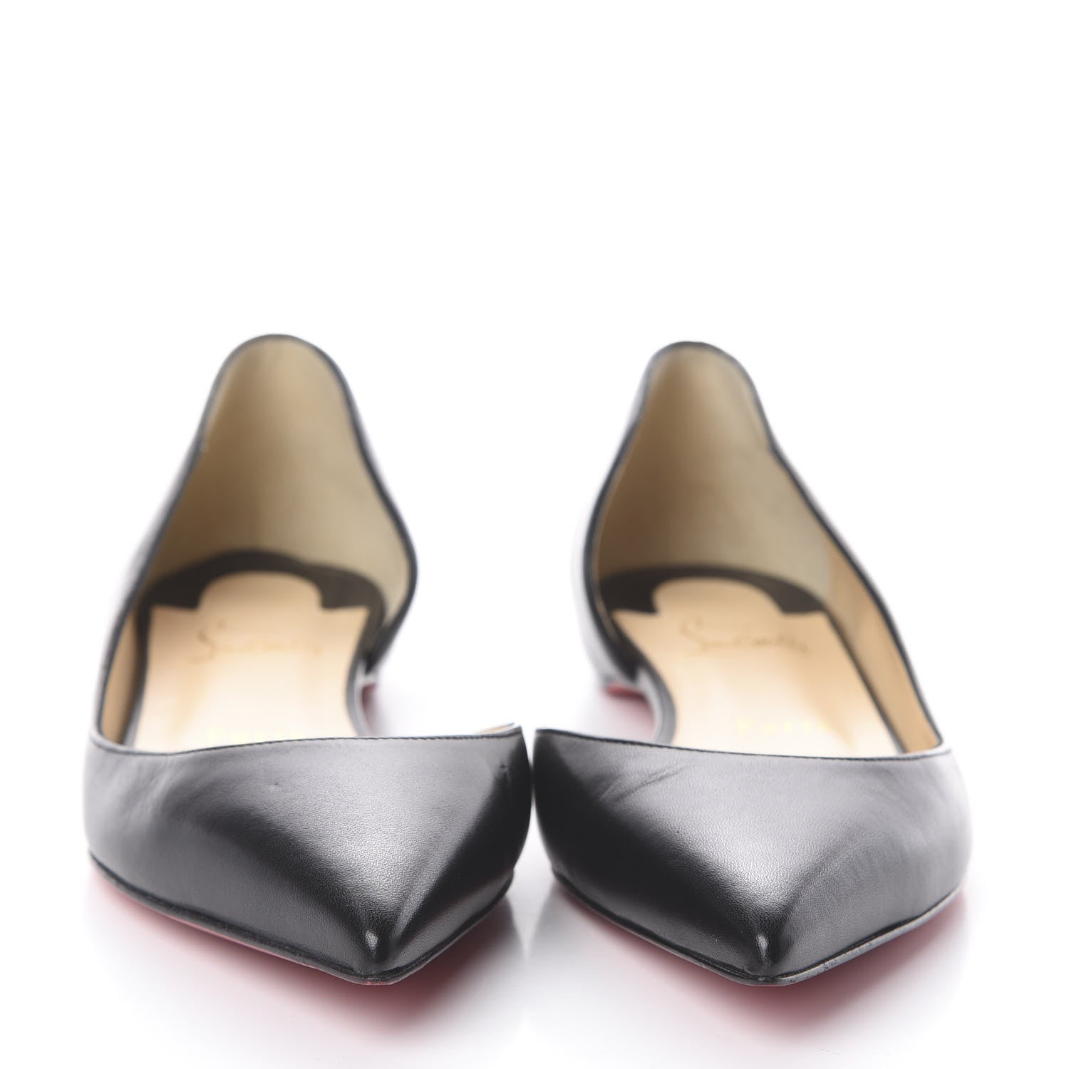 Christian Louboutin Nappa Iriza Flats 38 Black 3 of 7