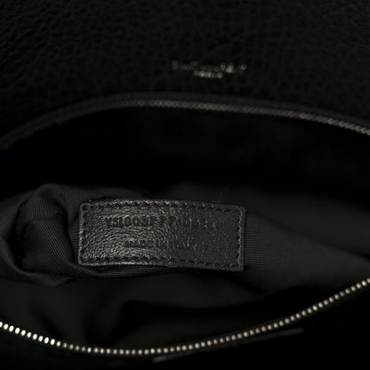 Saint Laurent Grained Lambskin Monogram Large Niki Chain Satchel Black 8 of 11