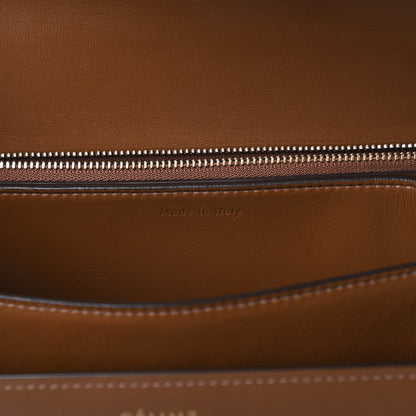 Celine Box Calfskin Medium Classic Box Flap Bag Camel 9 of 13