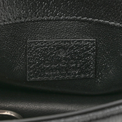 Gucci Jacquard Black Denim GG Monogram Super Mini Dionysus Shoulder Bag Black Ivory 6 of 9